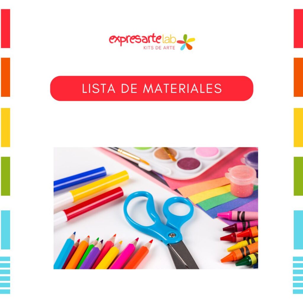 Lista de Materiales básicos para clases de pintura.